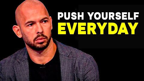 PUSH YOURSELF EVERYDAY | Powerful Motivational Speech - Andrew Tate