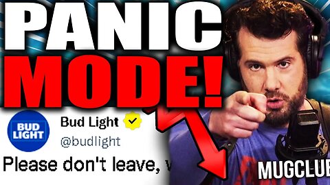 Steven Crowder And Matt Walsh Send Bud Light Into PANIC MODE.. They Admit They Messed Up