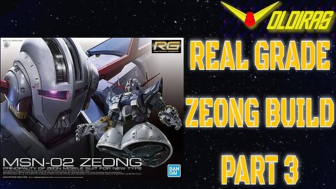 Gunpla Build - Real Grade Zeong Part 3