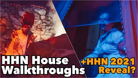 HHN House Walkthroughs and 2021 House Reveal