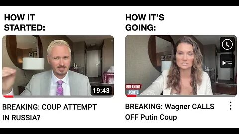 MSNBC, CNN, & Liberals Meltdown & Get It Wrong Over Wagner VS Putin