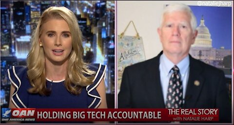 The Real Story - OANN Social Media Censorship with Rep. Mo Brooks