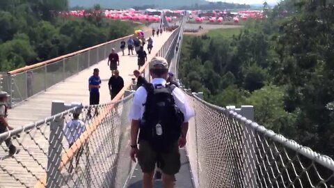 The Consol Energy Footbridge at the Summit Bechtel Scout Reserve