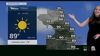 South Florida Wednesday afternoon forecast (3/25/20)