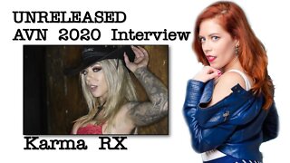 Raw and Never Before Seen! AVN 2020 Interview between Chrissie Mayr & Karma RX