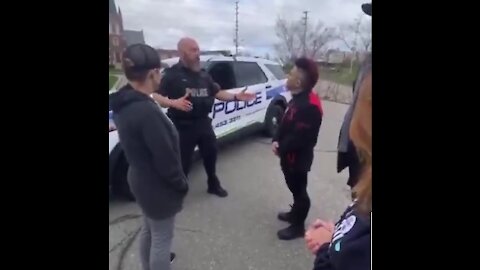 The Police in Ontario are starting to side with WE THE PEOPLE!