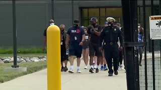 Dwane Casey, Pistons walk in Detroit protest against police brutality