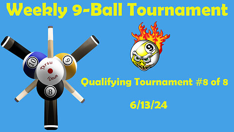 Weekly 9-Ball Tournament