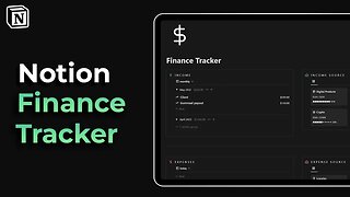 How to build the best Notion finance tracker