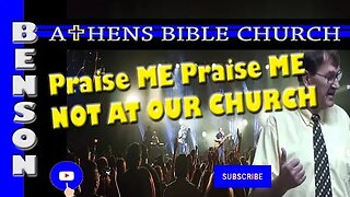 Join My Special Group and We Can Praise Ourselves | 2 Corinthians 10:9-12 | Athens Bible Church