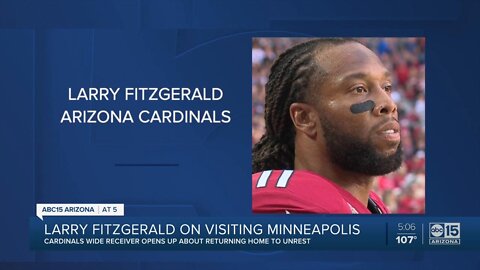 Larry Fitzgerald opens up on racial tensions in America