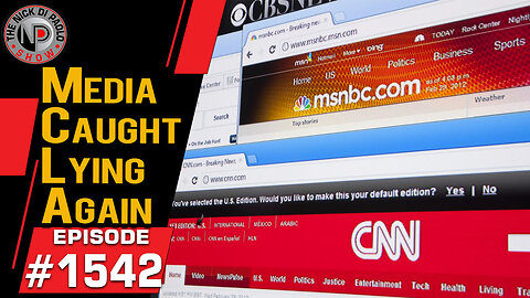 Media Caught Lying Again | Nick Di Paolo Show #1542
