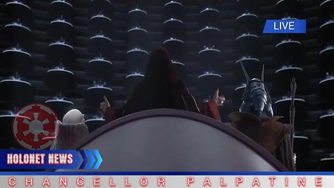 BREAKING NEWS! CHANCELLOR PALPATINE MAKES A HUGE ANNOUNCEMENT!