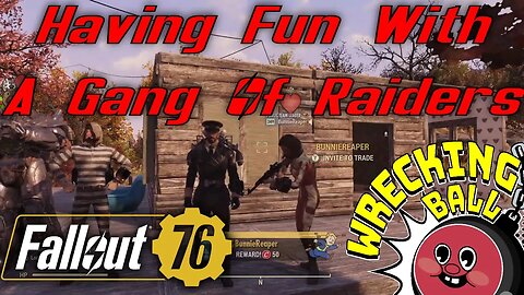 Having Fun With An Exciting Fallout 76 Raider Gang Roaming The Wastelands Doing Raider Things