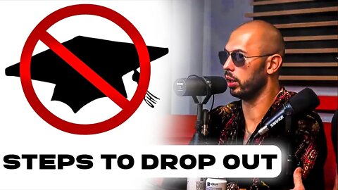 How to Tell Your Parents You Want to Drop Out! (Andrew Tate Advice)
