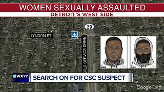 Search for man sexually assaulting women on Detroit's west side