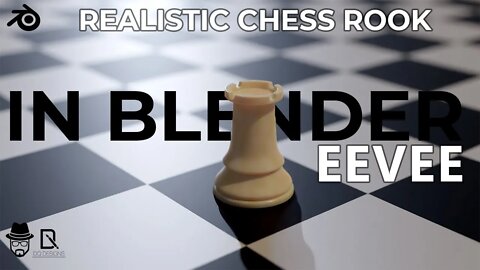 Realistic Chess Rook in Blender Eevee Tutorial | DQ Design in Tamil