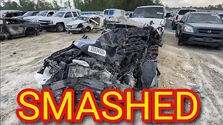 Winning a Cadillac, Super Smashed Cars, Copart Walk Around