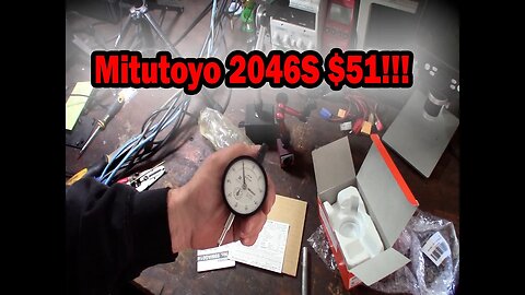 Mitutoyo 2046A Dial Indicator $51 from Amazon. VERY NICE!!!