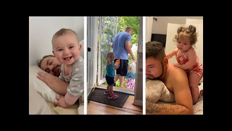 Adorable daddy baby #17 - Funniest videos