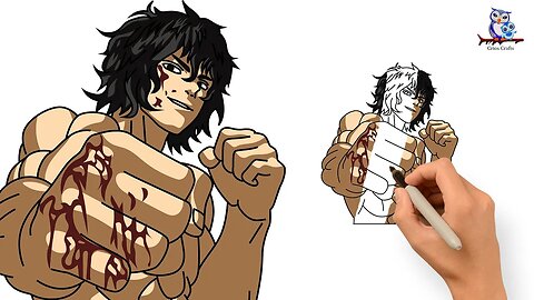 How to Draw Tokita Ohma - Kengan Ashura