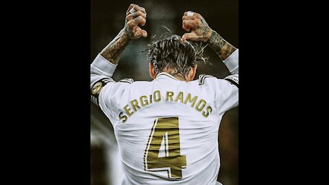 A thanksto a real Madrid legend sergio ramos