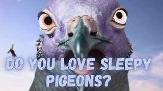 Do you love pigeons? What about sleepy pigeons? Count the naps w/ @purplephoenix82