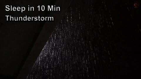 Sleep Instantly: Heavy Rain no Thunder Sounds for Sleeping: Sleep in 10 Minutes with Heavy Rainstorm