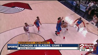 Thunder Lose Game 1 to Blazers 104-99