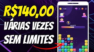 [SAQUE R$140,00 SEM LIMITES] JOGO que GANHA DINHEIRO DE VERDADE e Já Pode Sacar NA HORA via PIX