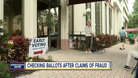 Florida governor claims election fraud
