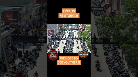 We hope to see you there! #sturgis #harleydavidson