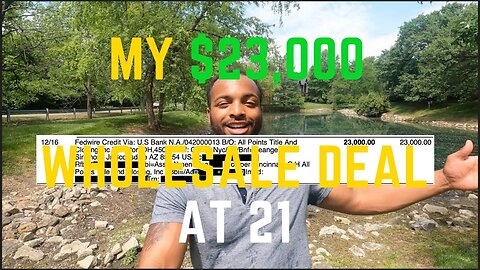 My largest Real Estate Wholesale✔️was 23k #steps2success #get2steppin #moneymonday #coldcall2success