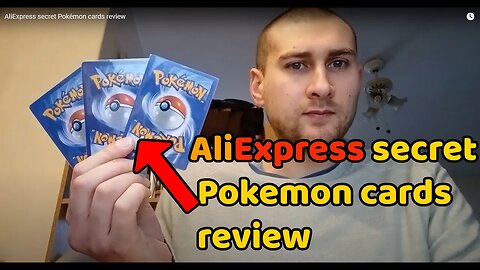 AliExpress secret Pokémon cards review