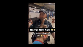NYC Police harassed by youth