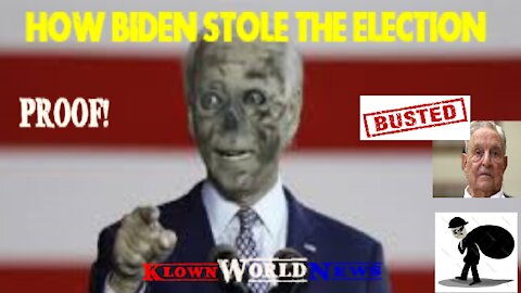 Proof Biden stole the election DOMINION!