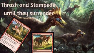 Thursday Carnage | MTG Pauper Gruul Dinosaurs #gaming #magicthegathering #mtg