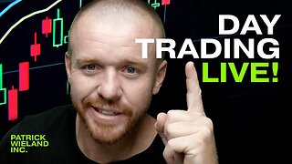 Day Trading LIVE! Sunday Futures Open!! $NQ $ES
