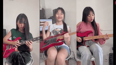 ANGEL VIOLET JAMMING AT HOME THAILAND
