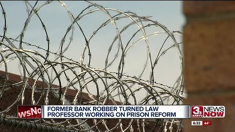 Former NE bank robber turned law professor now working on prison reform