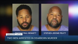 Two men arrested in Dearborn murder
