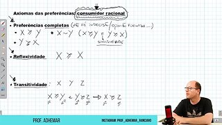 Microeconomia - Preferências - Relações