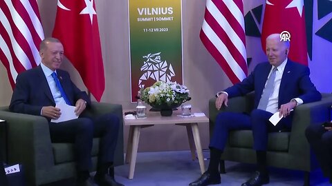 President Erdogan meets with US President Biden