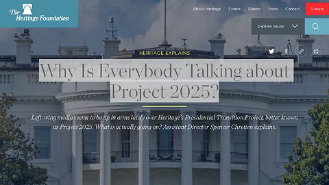 Project 2025 | Heritage Foundation's Spencer Chretien Explains the Goals