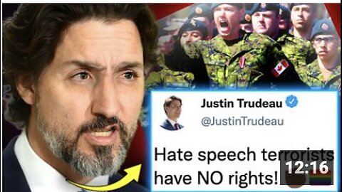 Trudeau Orders Military To Round Up 'Conspiracy Theorists' in Reeducation Camps