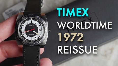 Pure Class, Timex World Time 1972 Reissue Watch