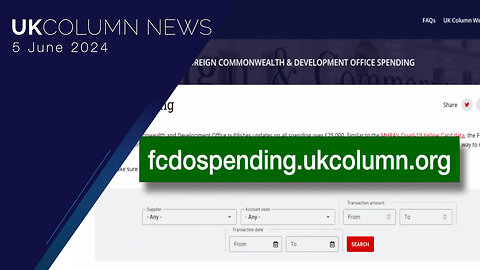 FCDO Spending: Conflict, Stability and Security Fund - UK Column News