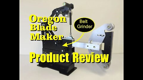 Oregon Blade Maker 2x72 Belt Sander Product Review