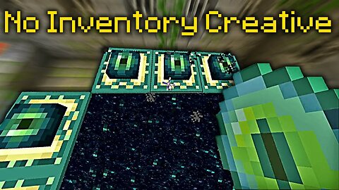 Beating Minecraft In Creative, Without Then With Its Inventory
