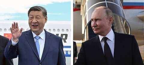 Presidents Xi and Putin arrive in Kazakhstan